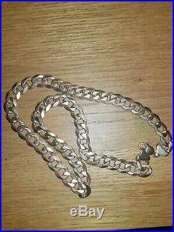 108g 9ct Gold Curb Chain Necklace