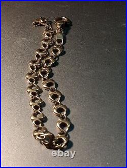 14.4gs 8 Inch 9ct gold bracelet