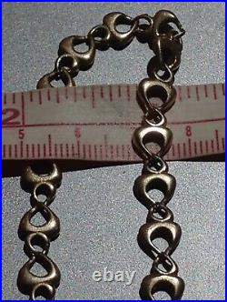 14.4gs 8 Inch 9ct gold bracelet