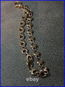 14.4gs 8 Inch 9ct gold bracelet