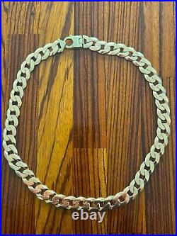 165g Chunky Solid 9ct Yellow Gold Chain Necklace 24 inch. Thick & Heavy