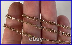 18 Inches Long Vintage 9ct Gold Chain Necklace