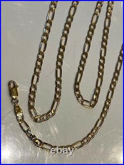 24 INCHES LONG 9CT GOLD CHAIN NECKLACE 8 grammes