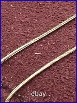 375 9CT Gold 16 Fine Flat Curb Link chain Necklace 2.75 Grams