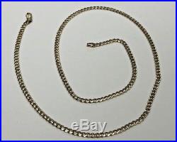 375 9ct Gold 21 Curb Chain