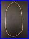 375, 9ct Gold Chain Necklace, Oval Fancy Link, 52,5 cm, 7,6 g