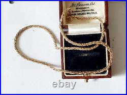 375 9ct Solid Gold Rope Necklace
