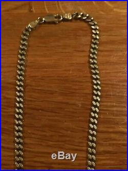 9 ct. Gold 375 Yellow Curb Chain, 24 inch long. Weight 27 grams