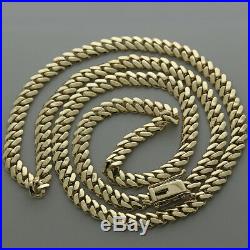 9 ct Gold Heavy Cuban Curb Chain 30 6mm 80G Hallmark RRP £3070 BC1 30