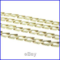9 ct Gold Heavy Curb Chain -24 -14mm -75G -Hallmarked B4 24 FINANCE AVAILABLE