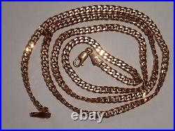 9 ct Solid Gold Chain Made in Italy 24 Inches Fully hallmarked Gorgeous 9.09 g