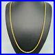 9CT Chain Necklace 28 Byzantine 27.9g