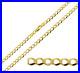 9CT GOLD CURB CHAIN 18 Inch NECKLACE COLLAR 9 CARAT YELLOW GOLD 4 mm HALLMARKED