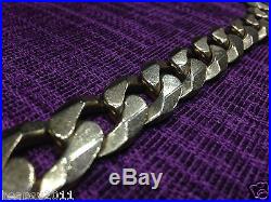 9CT GOLD CURB CHAIN 285 GRAMS UK HALLMARKED HUGE