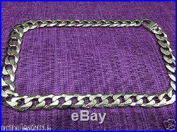 9CT GOLD CURB CHAIN 285 GRAMS UK HALLMARKED HUGE