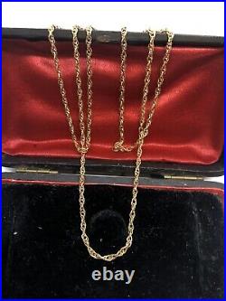 9CT Gold 24 Prince Of Wales Chain Necklace 4.35g
