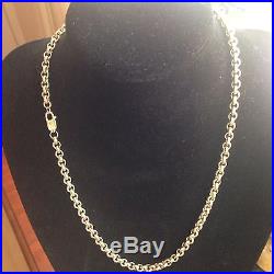 9CT Gold Heavy Belcher Chain. 77 Grams. Reduced price