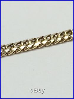 9Carat (9ct) Gold Double Curb Link Chain Yellow Gold 24 Long- 18.45g