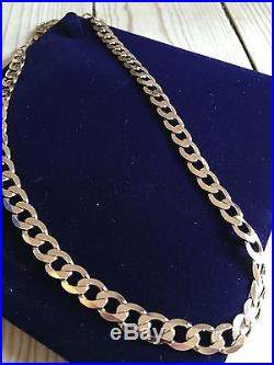 9Carat (9ct) Gold Heavy Curb Chain Yellow Gold 23long 57grms Stunning