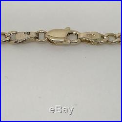 9Carat (9ct) Gold Unusual Figaro Chain Yellow Gold Solid 24 Long 11.28g
