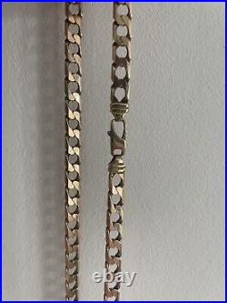 9ct 25inch 7mm 35.03g Curb Chain