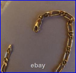 9ct 375ct Yellow Gold Link Bracelet