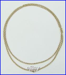 9ct 9Carat Yellow Gold Fine Belcher Chain Necklace 26 Inch UK SELLER