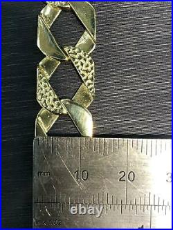 9ct Diamond Cut BOMBE Chain 375 GENUINE GOLD HEAVY Necklace 26 13mm NEW