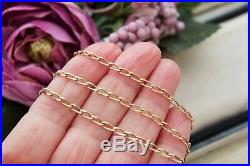 9ct GOLD CHAIN NECKLACE 24 WEIGHT 6.6g