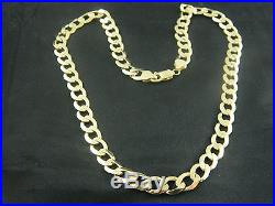 9ct GOLD NEARLY 1.5OZ / 42.6g HEAVY CURB CHAIN BRAND NEW HALLMARKED ITALY 9k