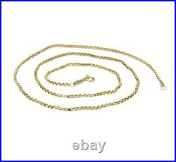 9ct Gold 16 Box Link Chain