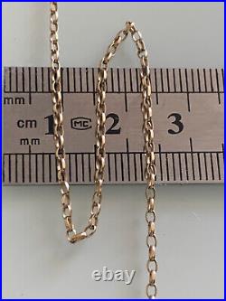 9ct Gold 24 Chain Fully Hallmarked