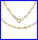 9ct Gold 2mm Tight Twist Singapore Chain Necklace