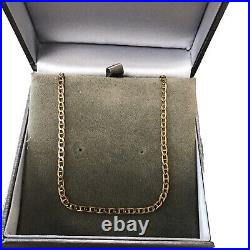 9ct Gold Anchor Link Chain 18 inch Long 6.9 Grams