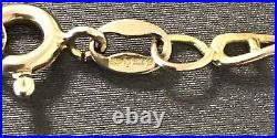 9ct Gold Anchor Link Chain 18 inch Long 6.9 Grams