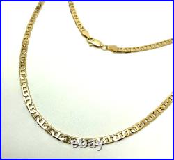 9ct Gold Anchor Link Chain Necklace 18 inch Yellow Gold Hallmarked Chain 3.5mm