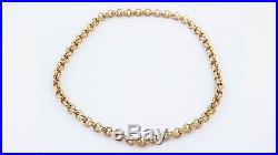 9ct Gold Belcher Chain 207g 28 Long Heavy Solid 9ct Gold Belcher Jewellery