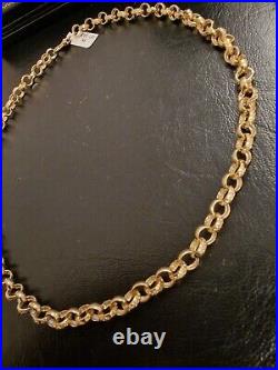 9ct Gold Belcher Chain 53.5g