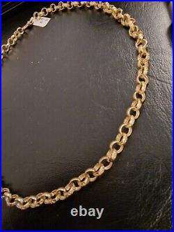 9ct Gold Belcher Chain 53.5g