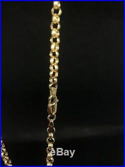 9ct Gold Belcher Chain 7.9g 24