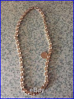 9ct Gold Belcher Chain 80g