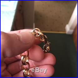9ct Gold Belcher Chain 80g