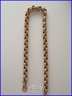 9ct Gold Belcher Chain Heavy Big 89grams