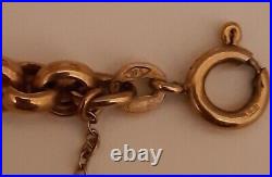 9ct Gold Belcher Chain. Weight 19 Grams. 25 Inch. Presentation Box. See Notes