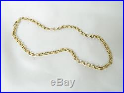 9ct Gold Belcher Link Chain