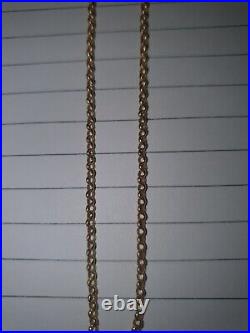 9ct Gold Belcher Necklace Chain 19