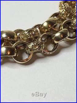 9ct Gold Belcher chain (large)