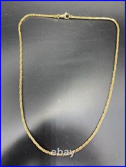 9ct Gold Byzantine Chain