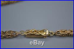 9ct Gold Byzantine Chain