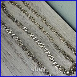 9ct Gold Celtic Knot Link Necklace Chain